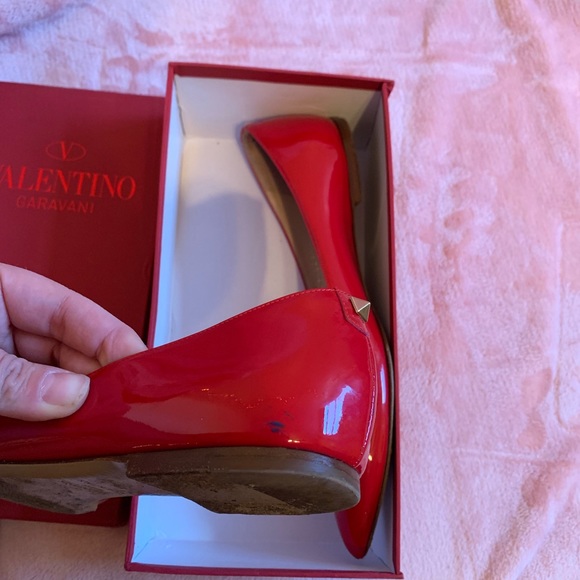 Valentino Rockstud Patent Flats size 39 - Picture 8 of 8
